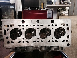 Cylinder head refaced before fitting