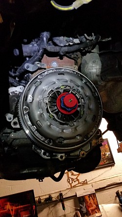 Clutch replaced on Citroen crosser 2.0 tdci 2009